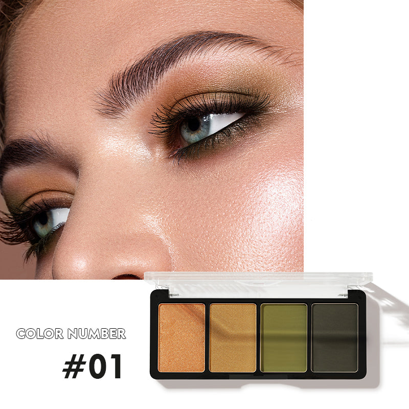 FOUR-COLORS WILD EYESHADOW PALETTE