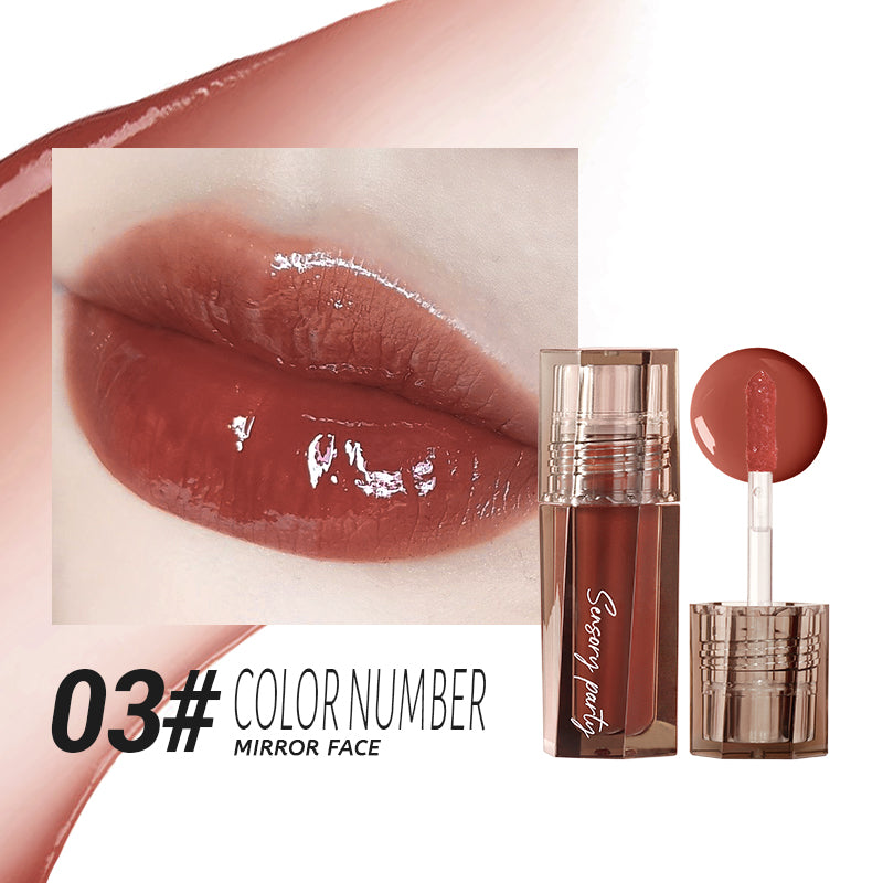 MIRROR LIP GLAZE PRESENTING CHARMING LIP MAKEUP