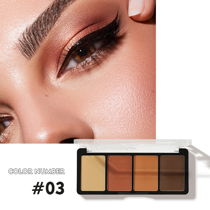 FOUR-COLORS WILD EYESHADOW PALETTE