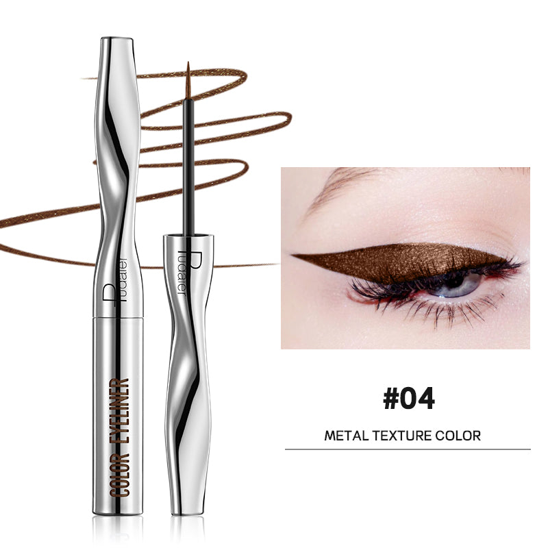 COLOR EYELINER WATERPROOF AND QUICK DRYING，EASY TO COLOR，RICH IN COLOR