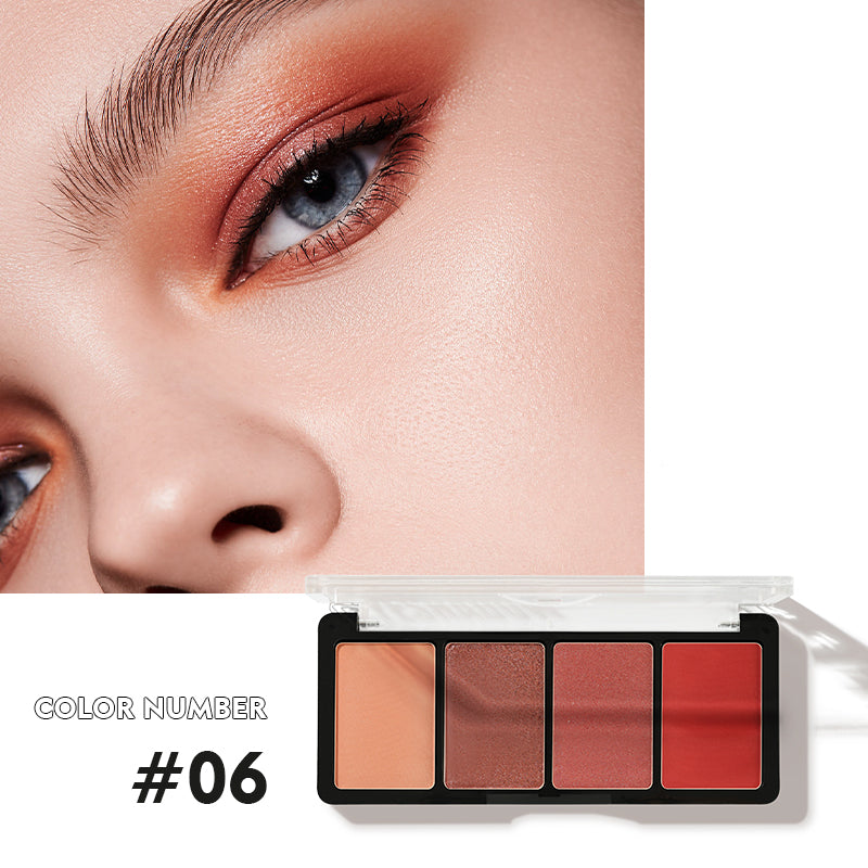 FOUR-COLORS WILD EYESHADOW PALETTE