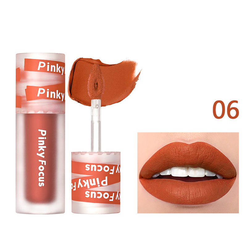 MATTE LIP GLAZE,Never drying, intense color.