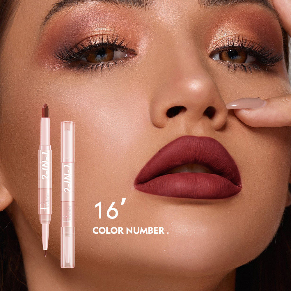 2-In-1 Lip Liner-Lip Stick