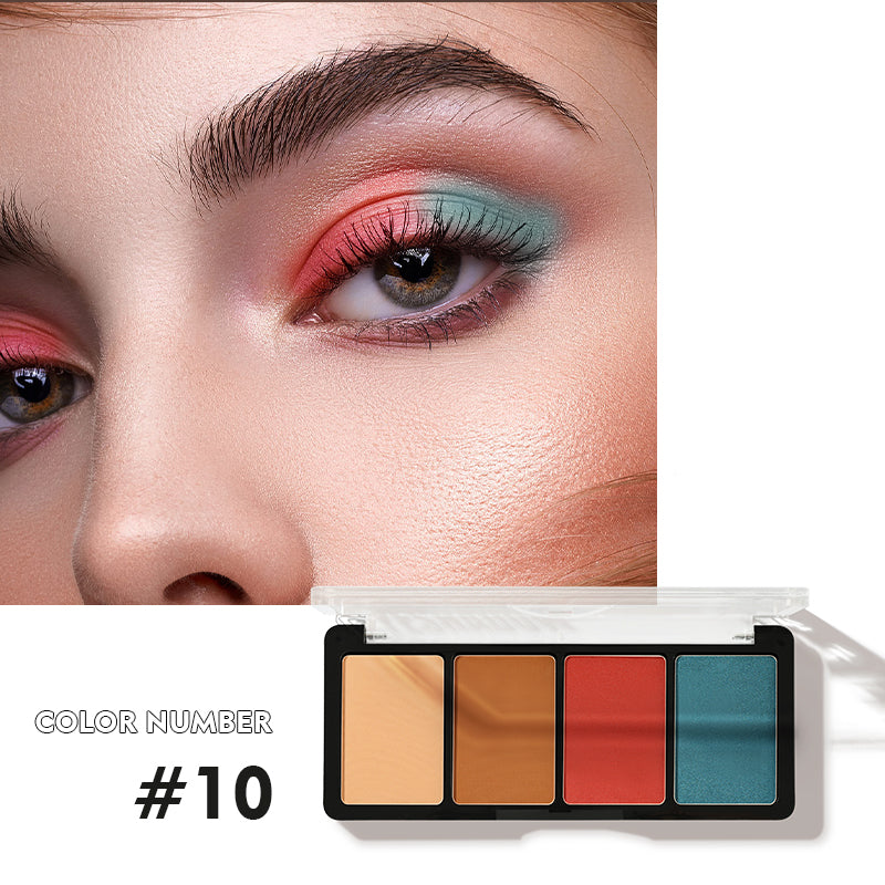 FOUR-COLORS WILD EYESHADOW PALETTE