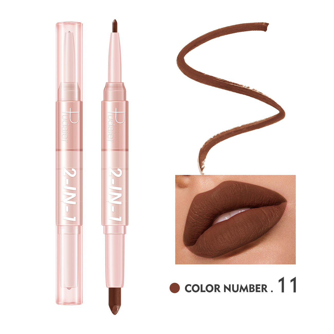 2-In-1 Lip Liner-Lip Stick