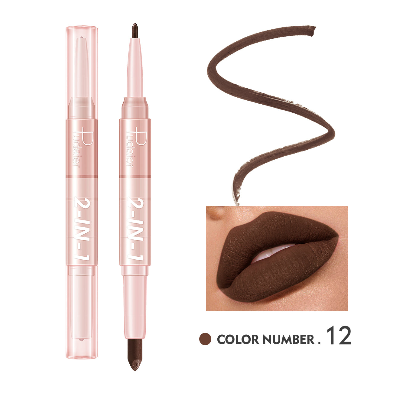 2-In-1 Lip Liner-Lip Stick