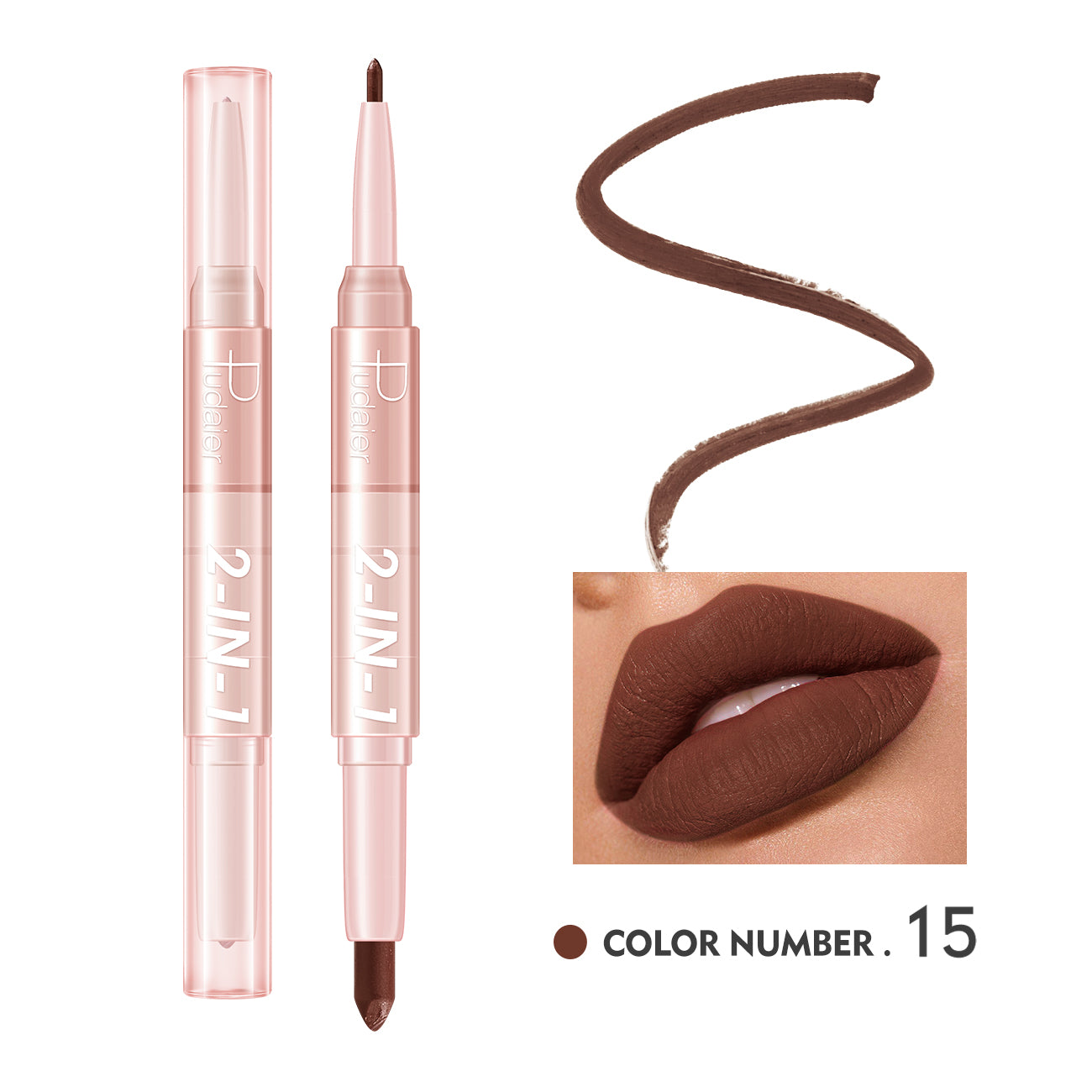 2-In-1 Lip Liner-Lip Stick