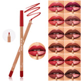 12 Color Lip Liner Set Lip Makeup Pencil