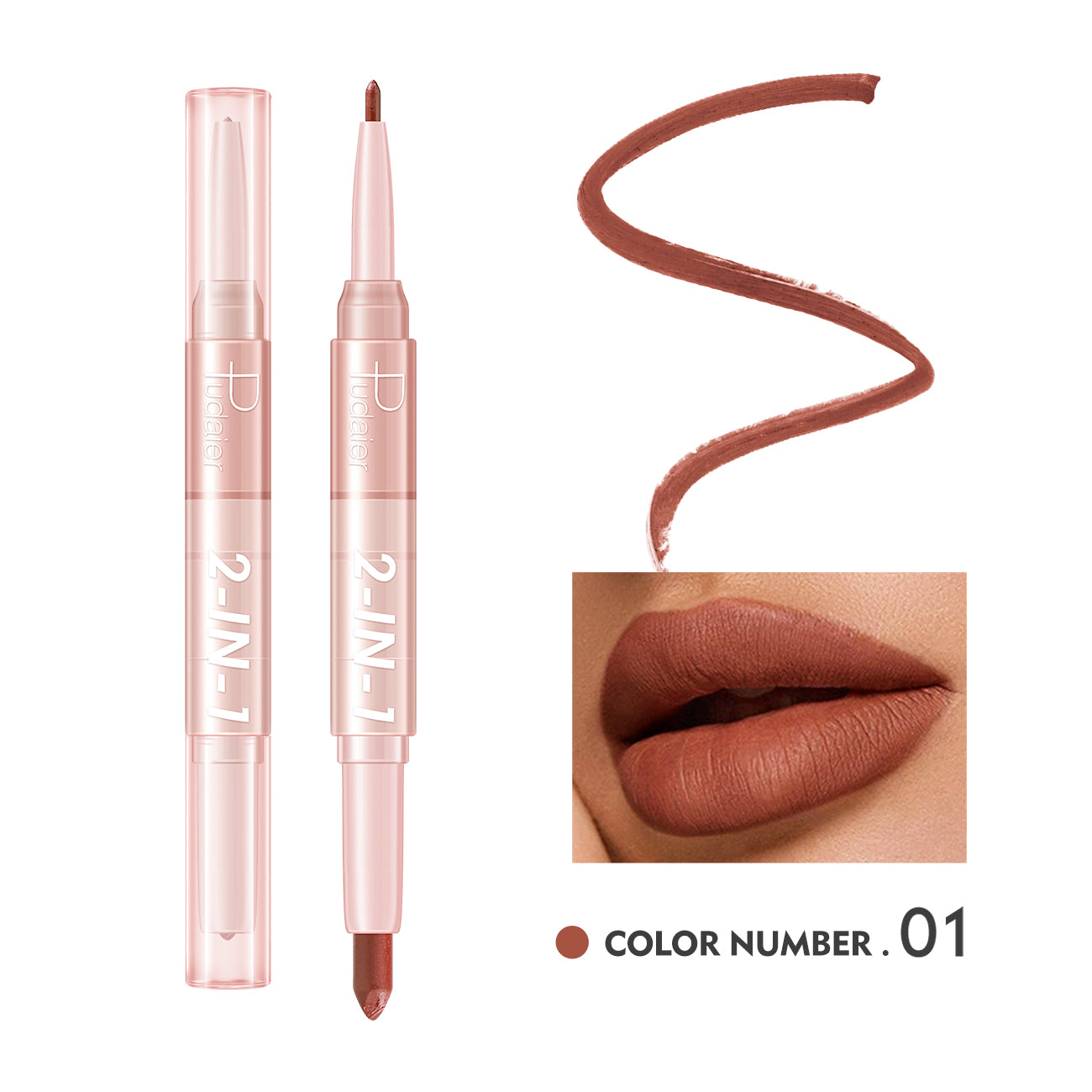 2-In-1 Lip Liner-Lip Stick