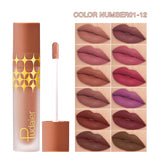 24 color liquid lipstick anti gravity