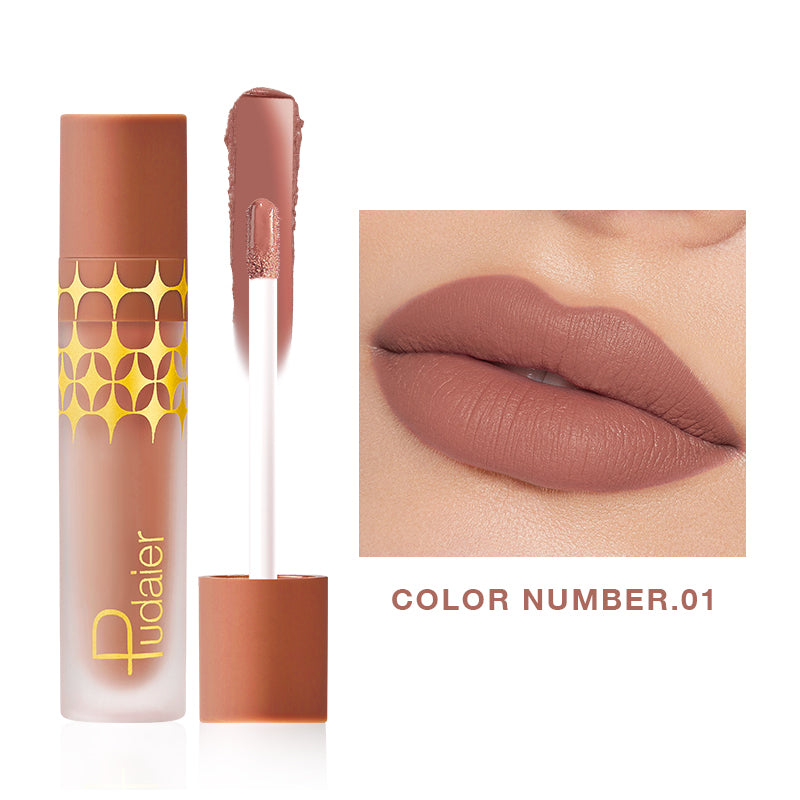 24 color liquid lipstick anti gravity