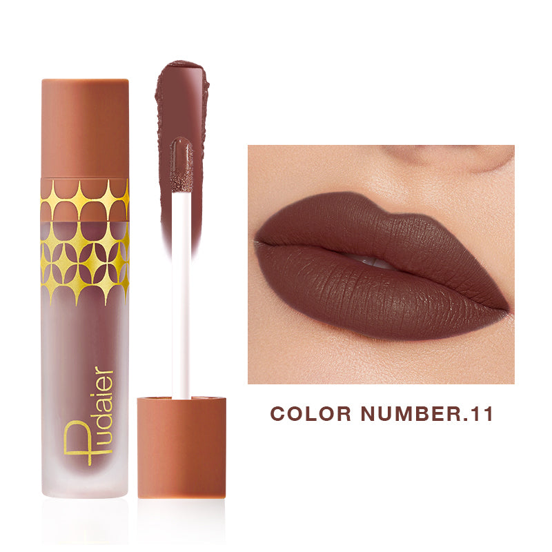 24 color liquid lipstick anti gravity