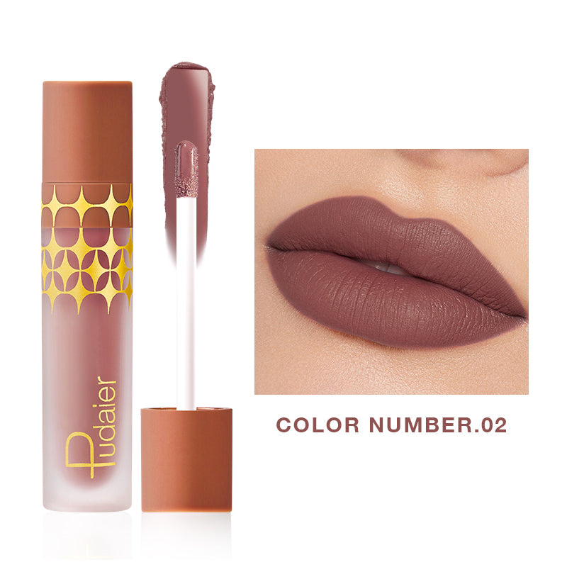 24 color liquid lipstick anti gravity