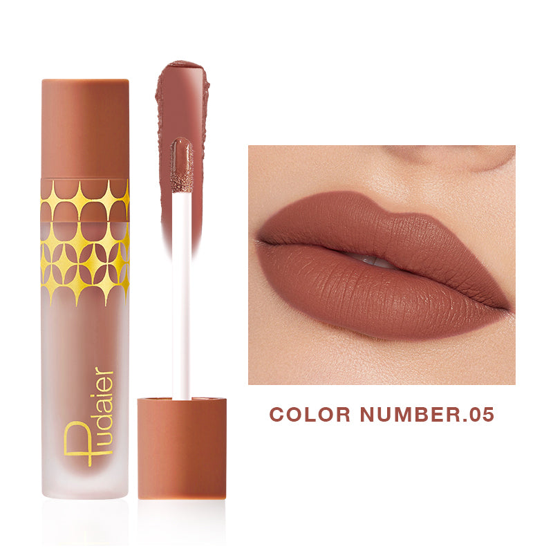 24 color liquid lipstick anti gravity