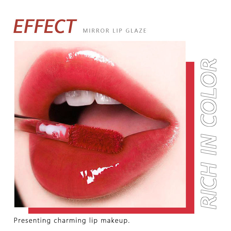 MIRROR LIP GLAZE PRESENTING CHARMING LIP MAKEUP