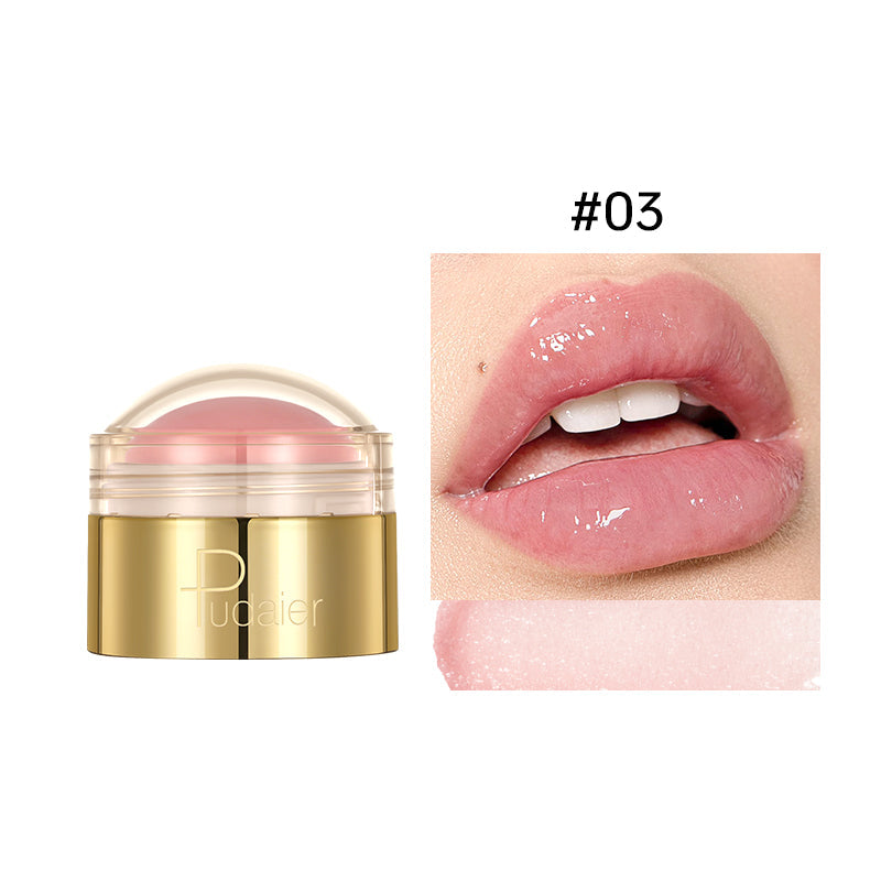 Tinted lip mask