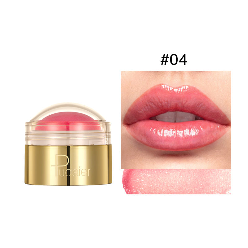 Tinted lip mask