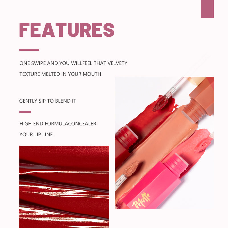 VELVET MATTE LIQUID LIPSTICK SET