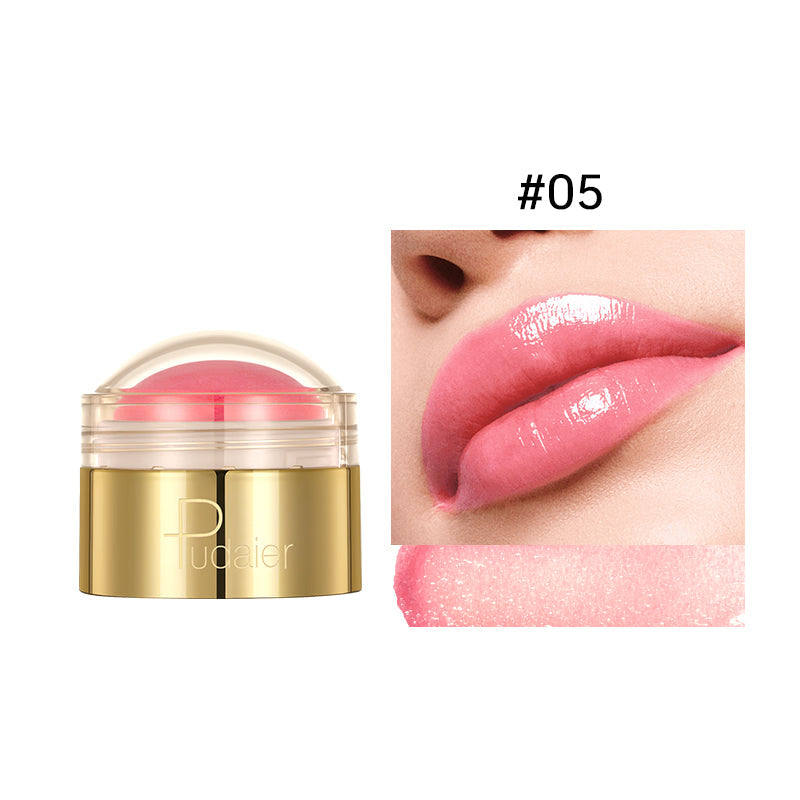 Tinted lip mask