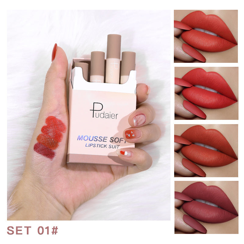 cigarette lipstick pack Set Matte Cigarette Lipstick,4 Colors Lip