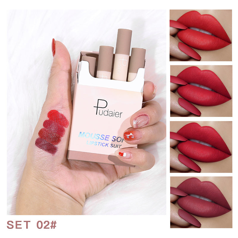 MOUSSE LIPSTICK 4PCS SET