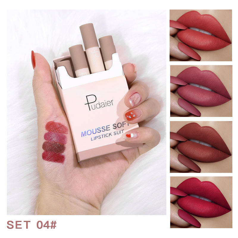 MOUSSE LIPSTICK 4PCS SET