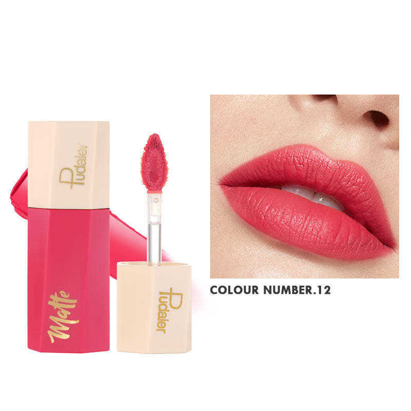 Pudaier VELVET MATTE LIQUID LIPSTICK,Long lasting, no fading, no drying.