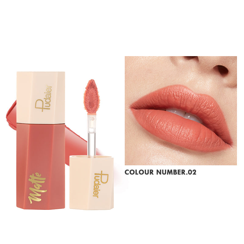 Pudaier VELVET MATTE LIQUID LIPSTICK,Long lasting, no fading, no drying.